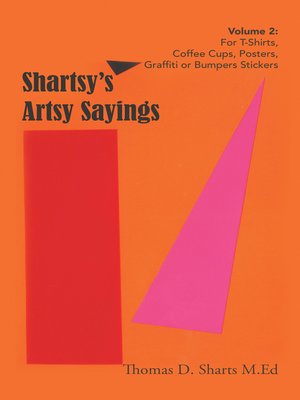cover image of Shartsy's Artsy Sayings Volume 2